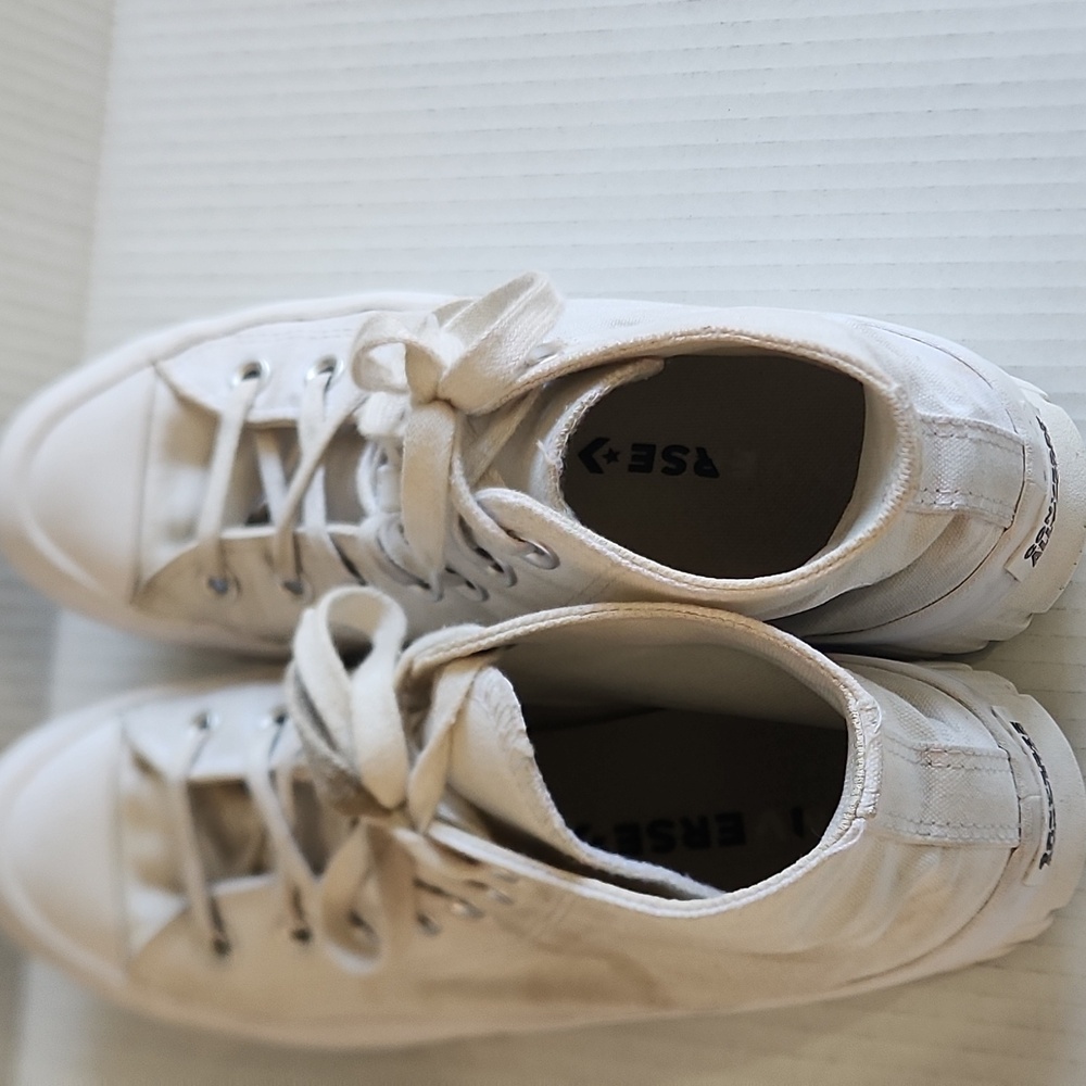Converse All Stars platform hightops womens size 8 - Picture 6 of 10